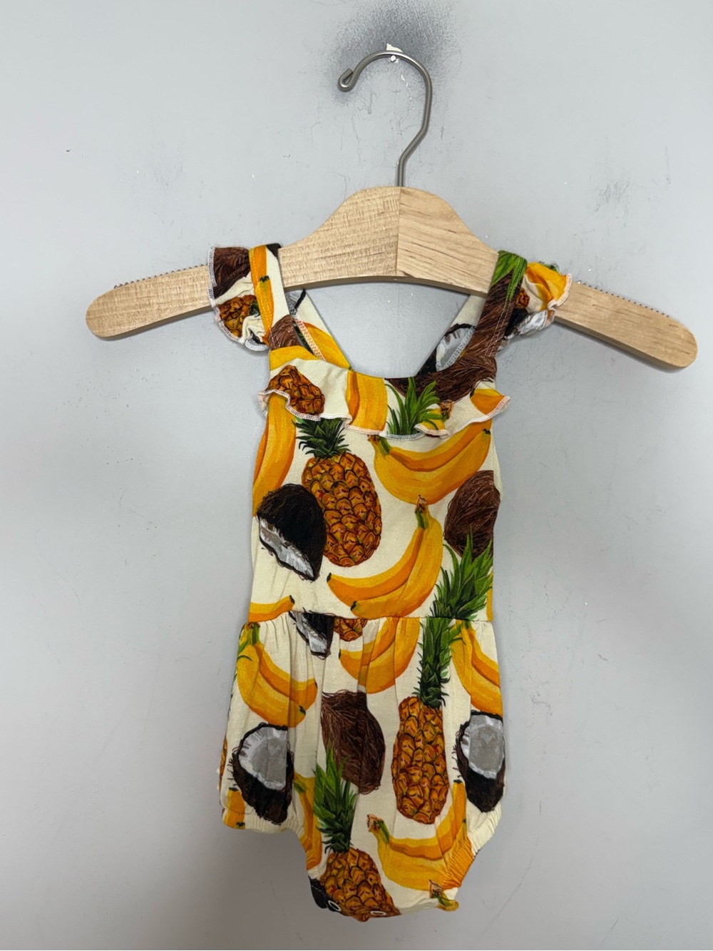 $20 ADD ON Bums & Roses Bamboo Romper posh peanut 6-9M little sleepies KYTE GIRL